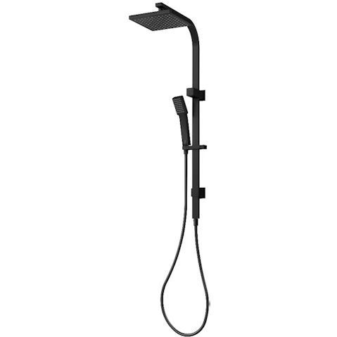 Phoenix Lexi Twin Shower - Matte Black