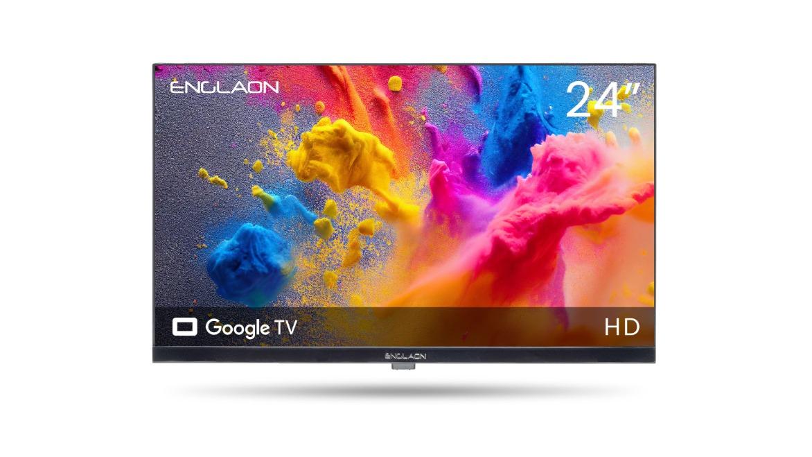 Englaon 24inch 12V Built-in Google Cast and Bluetooth Android 14 HD TV