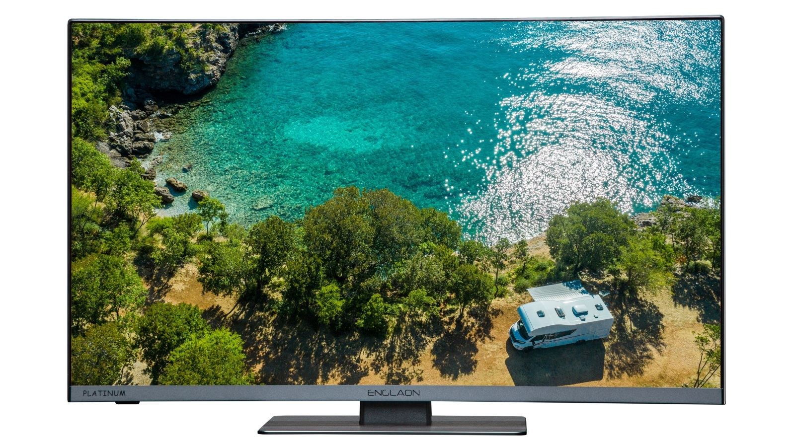 Englaon Frameless 24inch Full HD 12V Smart LED Android TV with Builtin DVD Player Harvey Norman