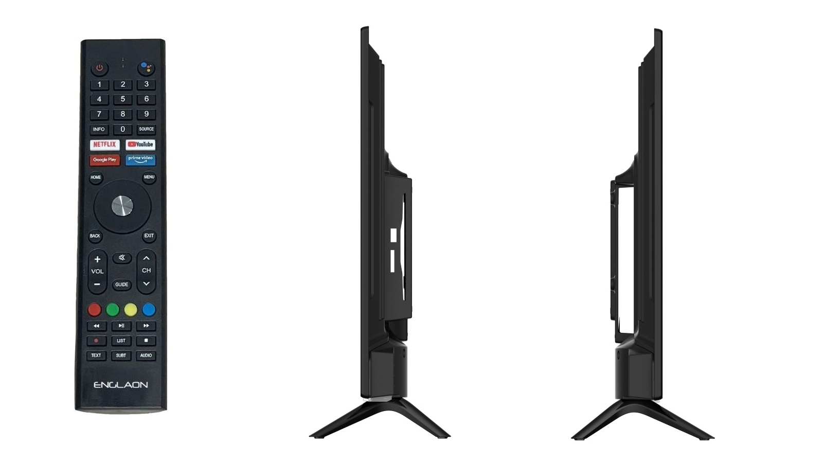 Englaon 32inch HD LED Android 11 Smart 12V TV with Builtin DVD Player Harvey Norman