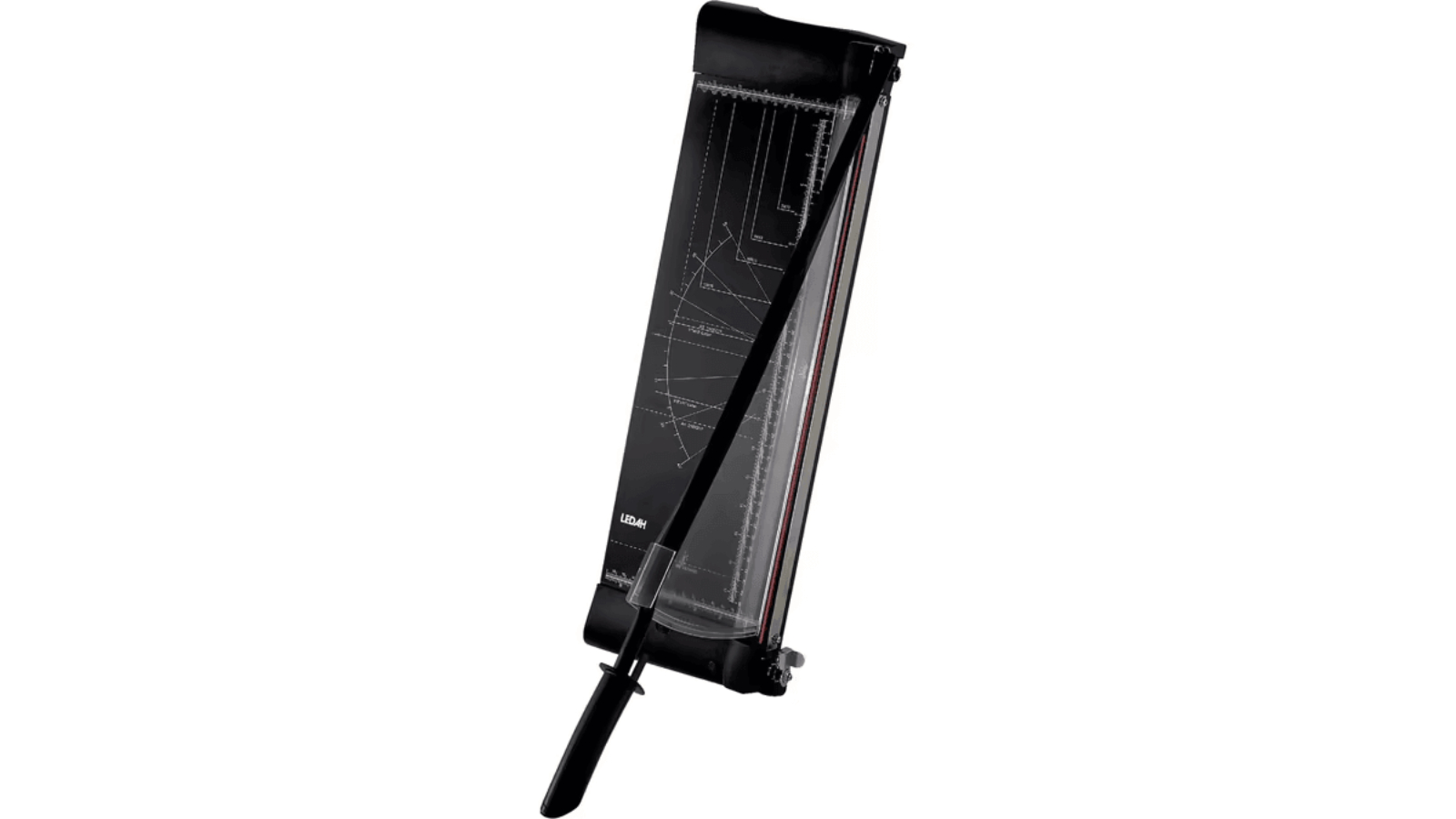 Ledah 10 Sheet A3 A4 Black Paper Cutter 404 Litre Office Guillotine with Laser