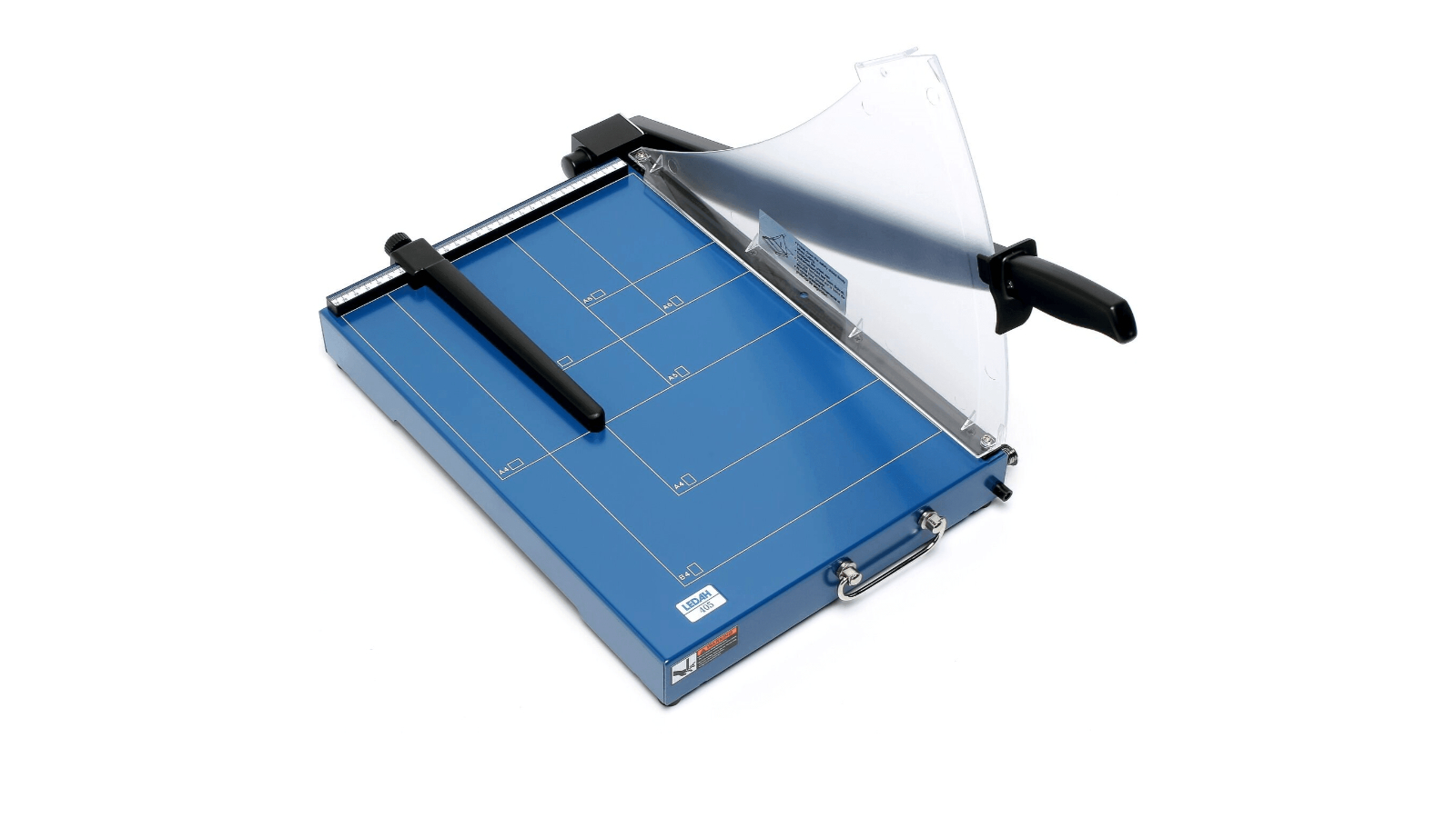 Ledah 20 Sheet A4 Paper Cutter 405 Guillotine Metal Base - Blue