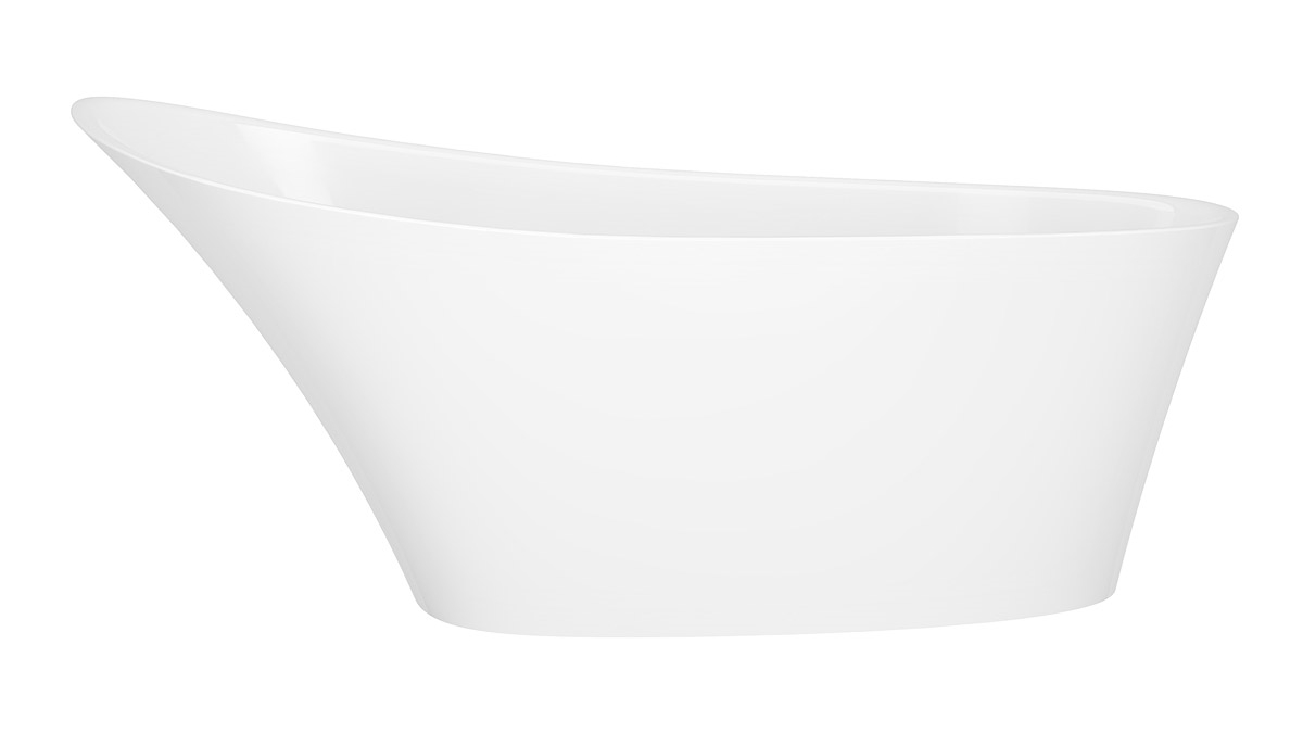 Victoria & Albert Ledro Freestanding Bath with Base - Matte White
