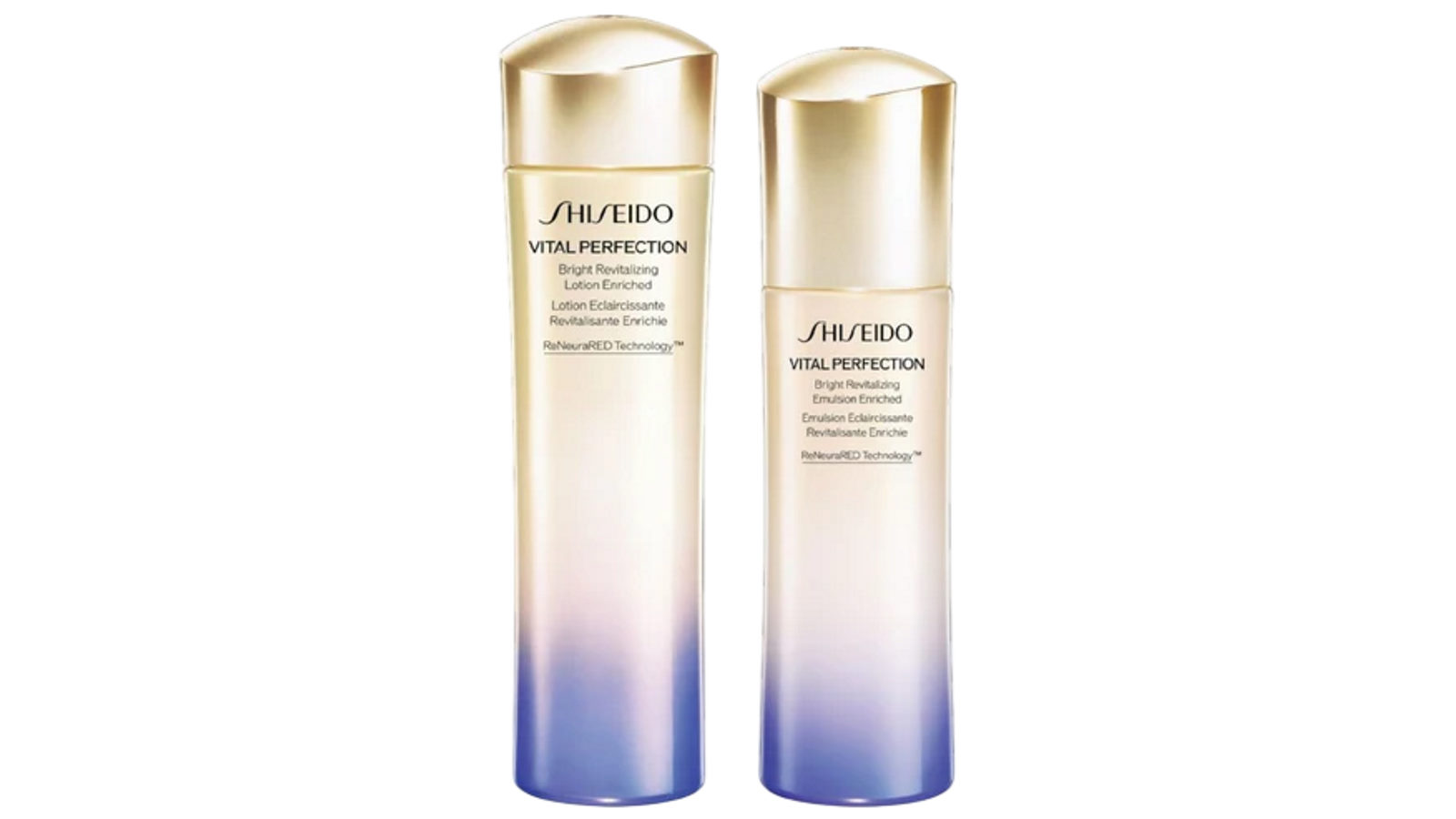 Shiseido Vital-Perfection Revitalizing Enriched Lotion150ml plus Enriched Emulsion 100ml Basic Care Set