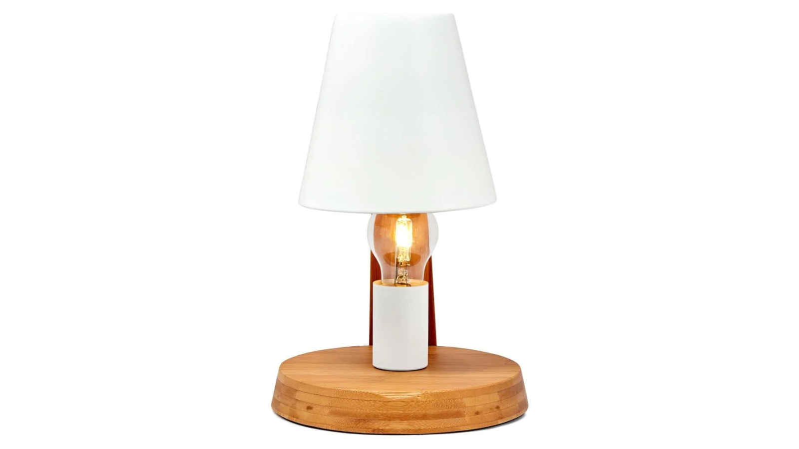 New Oriental Leela Classic Table Lamp - Natural/White