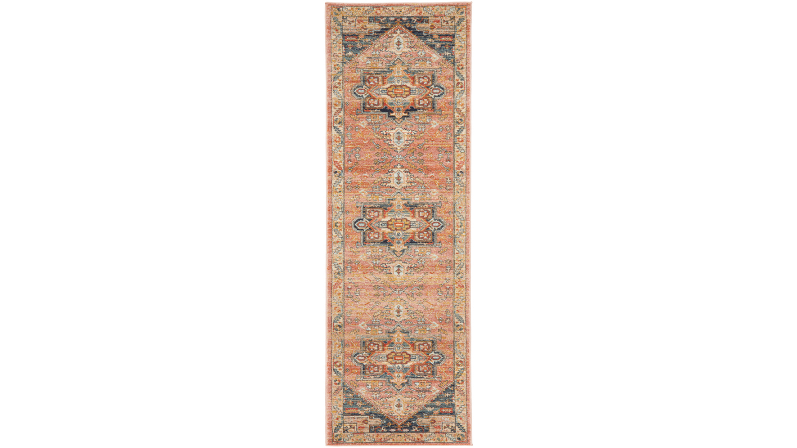 The Weave Studio Legara 850 Salmon Runner Rug - 500 x 80cm
