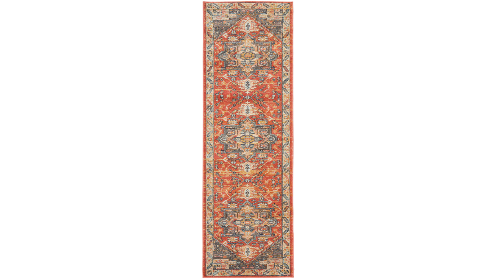 The Weave Studio Legara 850 Terracotta Runner Rug