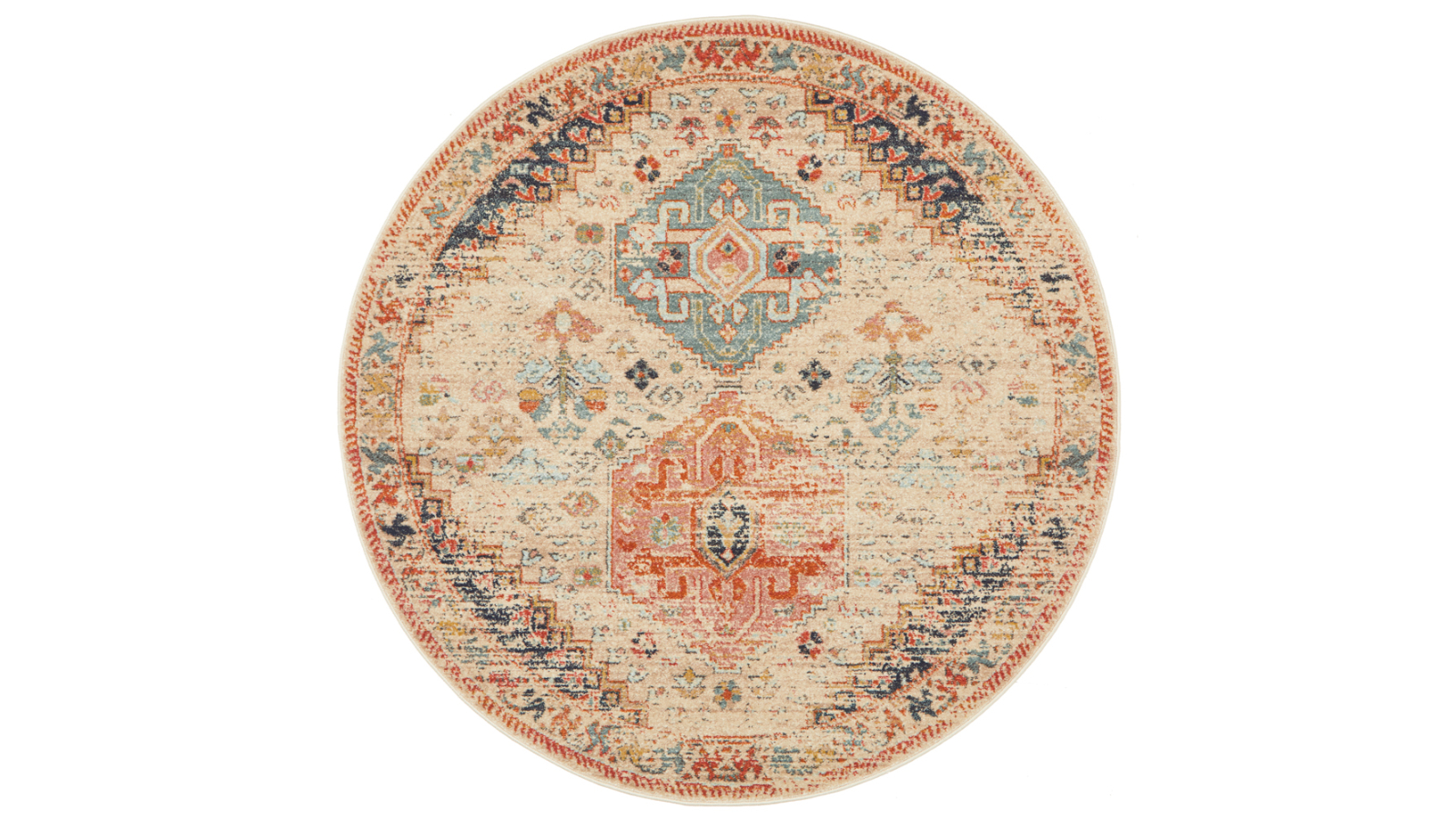 The Weave Studio Legara 854 Autumn Round Rug - 240 x 240cm