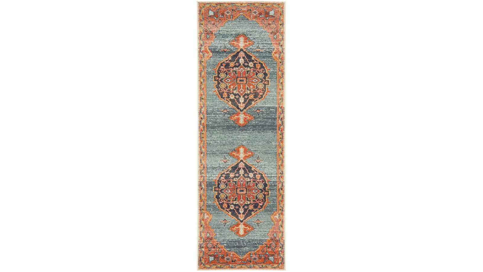 The Weave Studio Legara 862 Rust Runner Rug