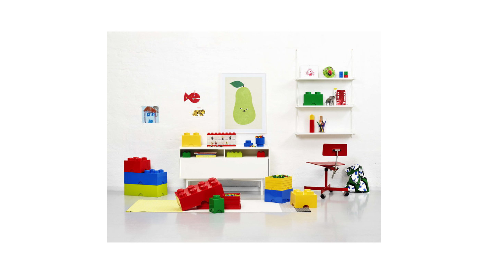 Lego Black Brick 4004 Room Copenhagen Storage Harvey Norman