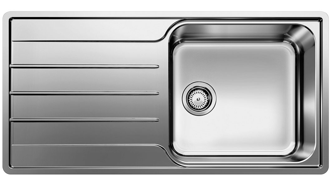 Blanco Right Hand Single Bowl Sink with Drainer Harvey Norman