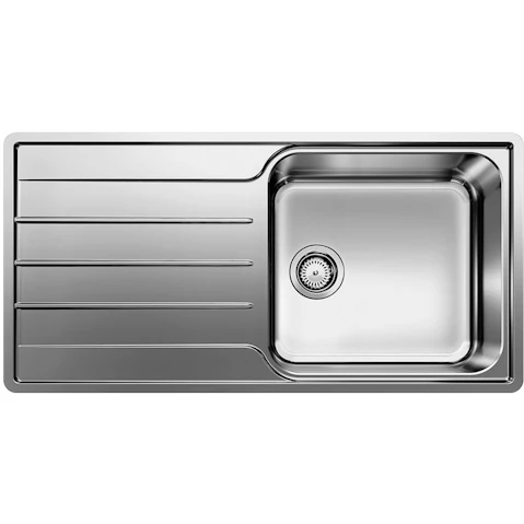 Blanco Right Hand Single Bowl Sink with Drainer