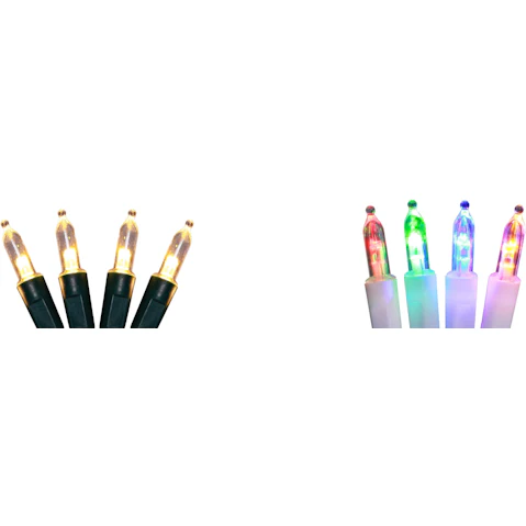 Lexi Lighting 300 Mini Dual Colour LED Light Connectable Traditional String Lights