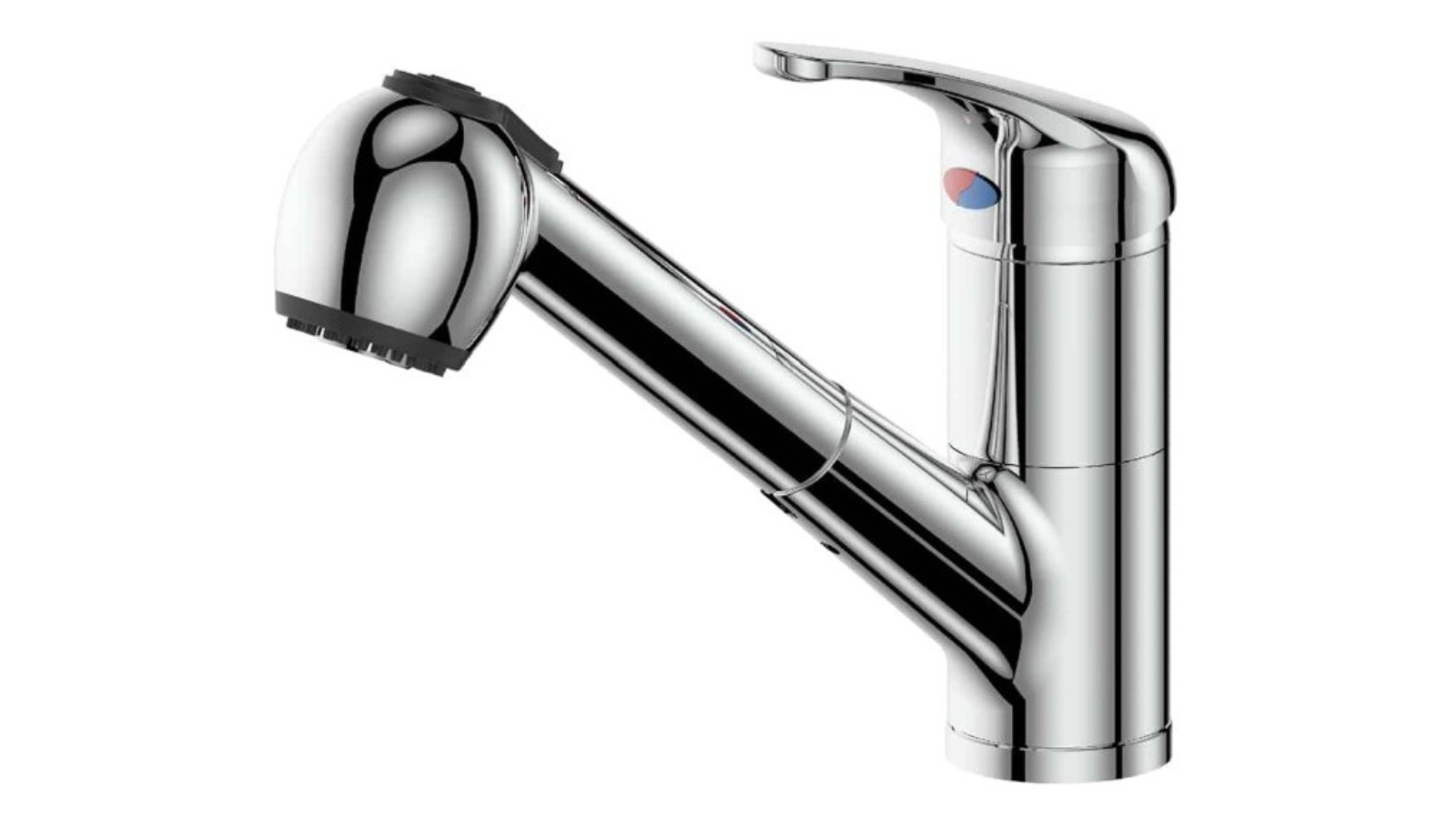 Greens Regency Lead Free Pull-Out Sink Mixer - Chrome