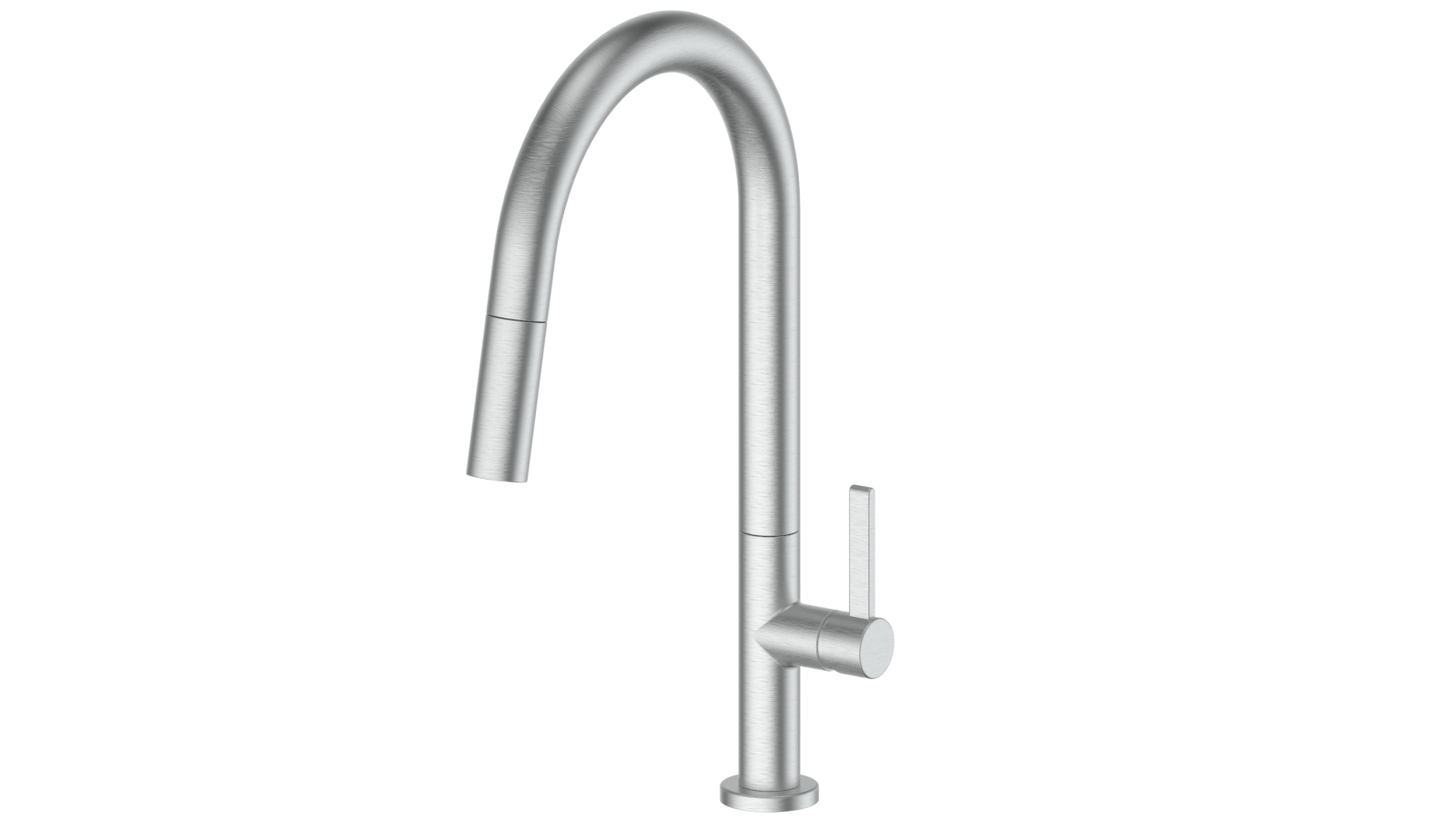 Greens Luxe Pull Down Sink Mixer - Brushed Nickel