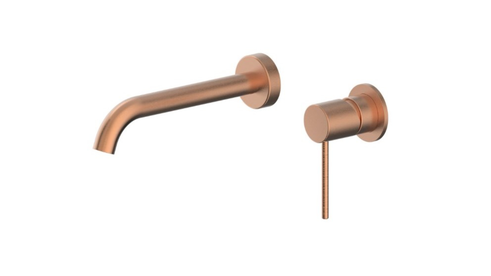 Greens Gisele Basin Wall Mixer - Brushed Copper