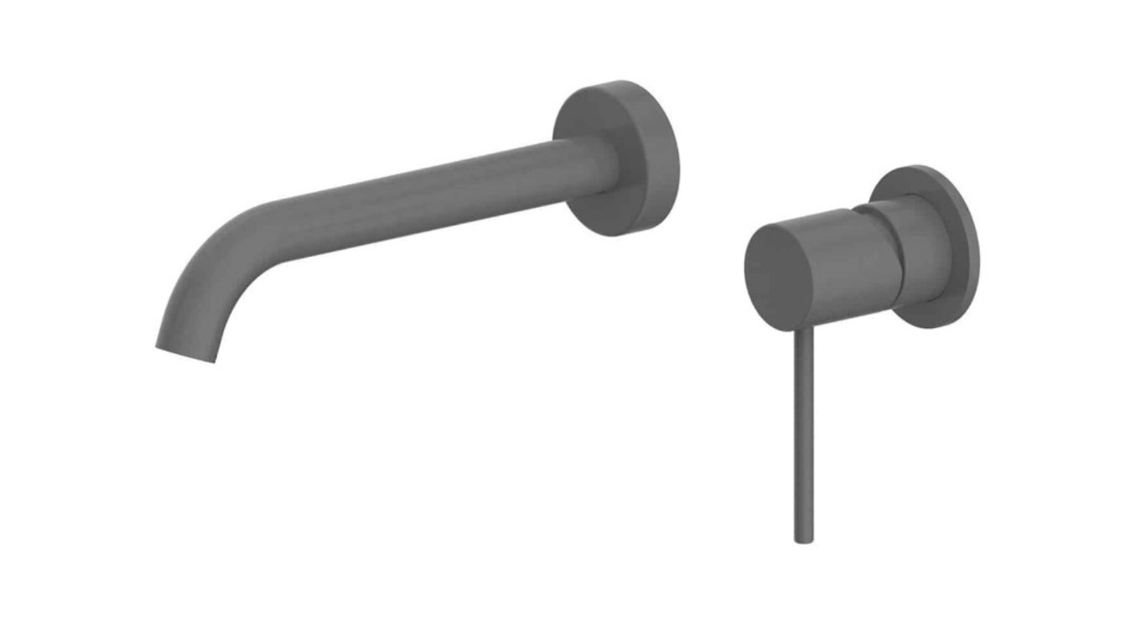 Greens Gisele Basin Wall Mixer - Gunmetal