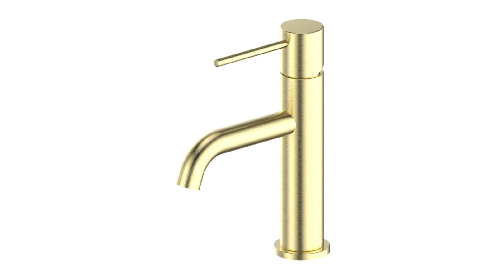 Greens Gisele Fixed Basin Mixer - Brushed Brass