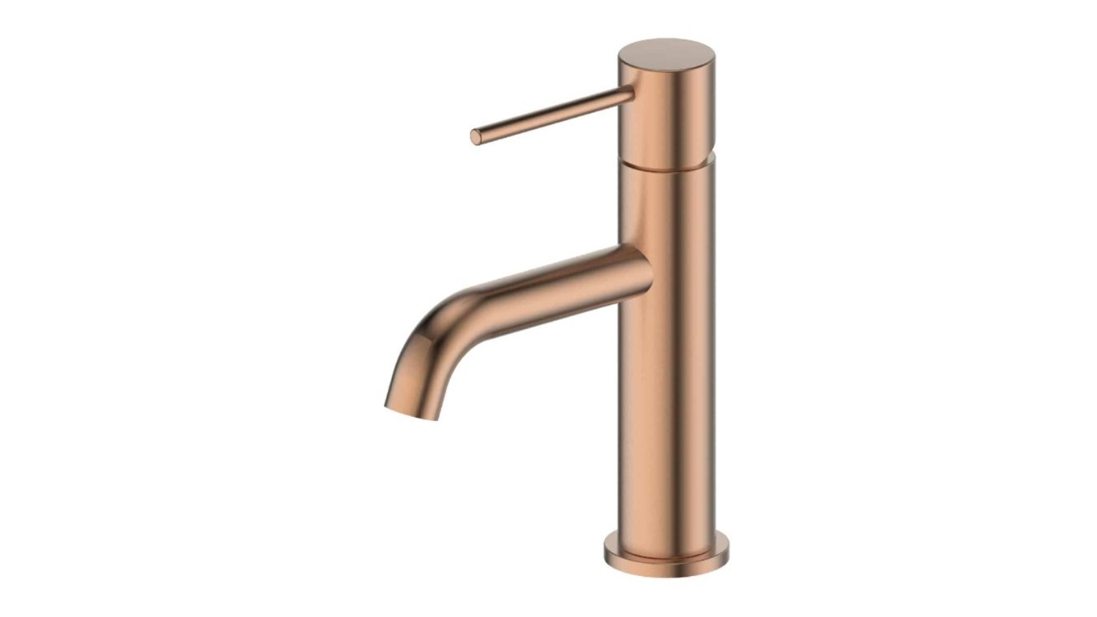 Greens Gisele Fixed Basin Mixer - Brushed Copper