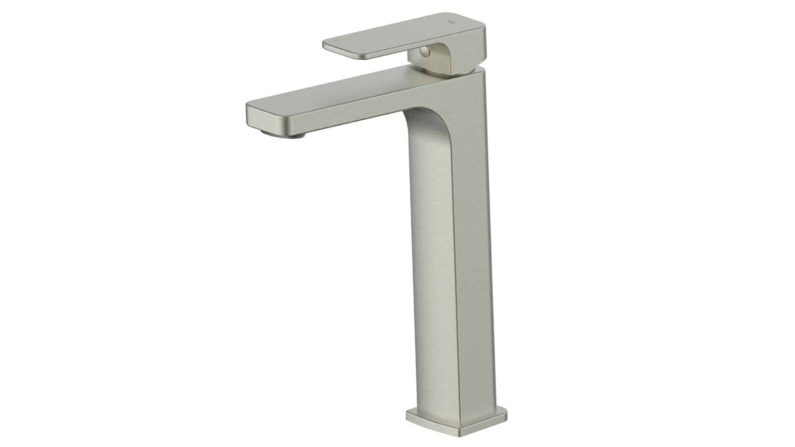 Greens Swept Tower Basin Mixer - Brushed Nickel