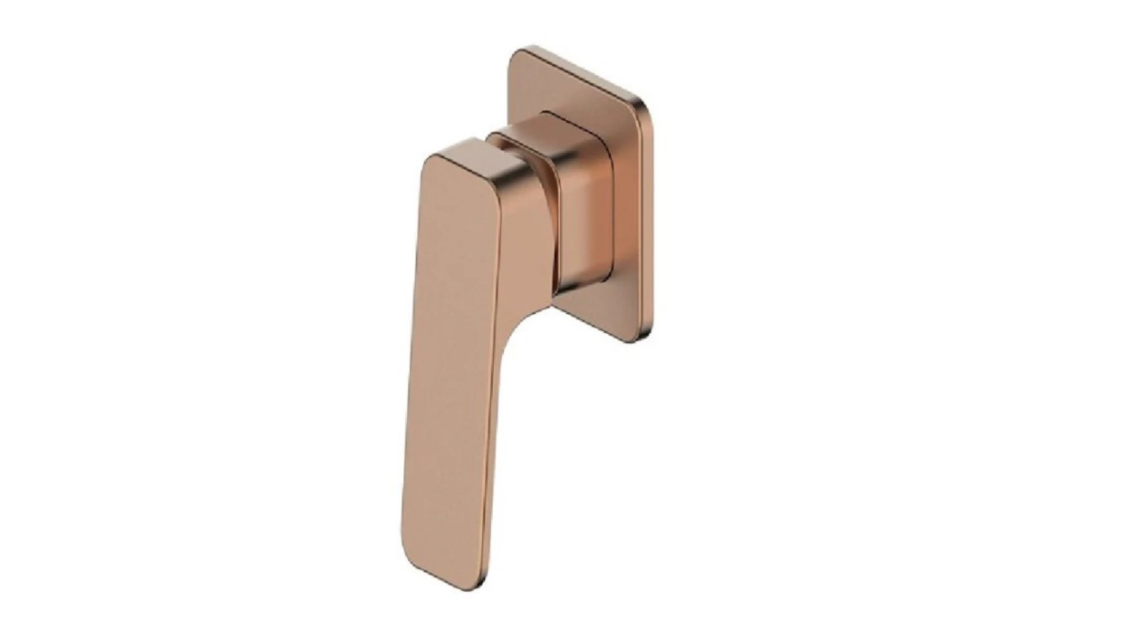 Greens Swept Lead Free Shower Mixer - Brushed Copper
