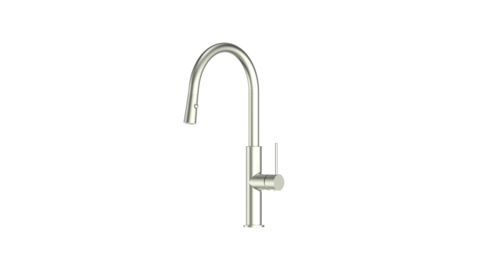Greens Mika Pull Down Sink Mixer - Brushed Nickel