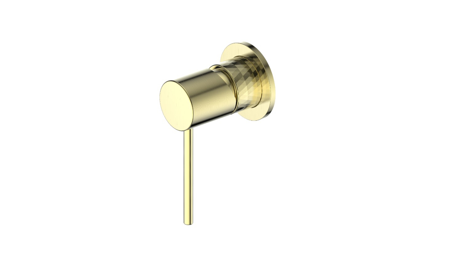 Greens Tesora Lead Free Shower Mixer - Brushed Brass