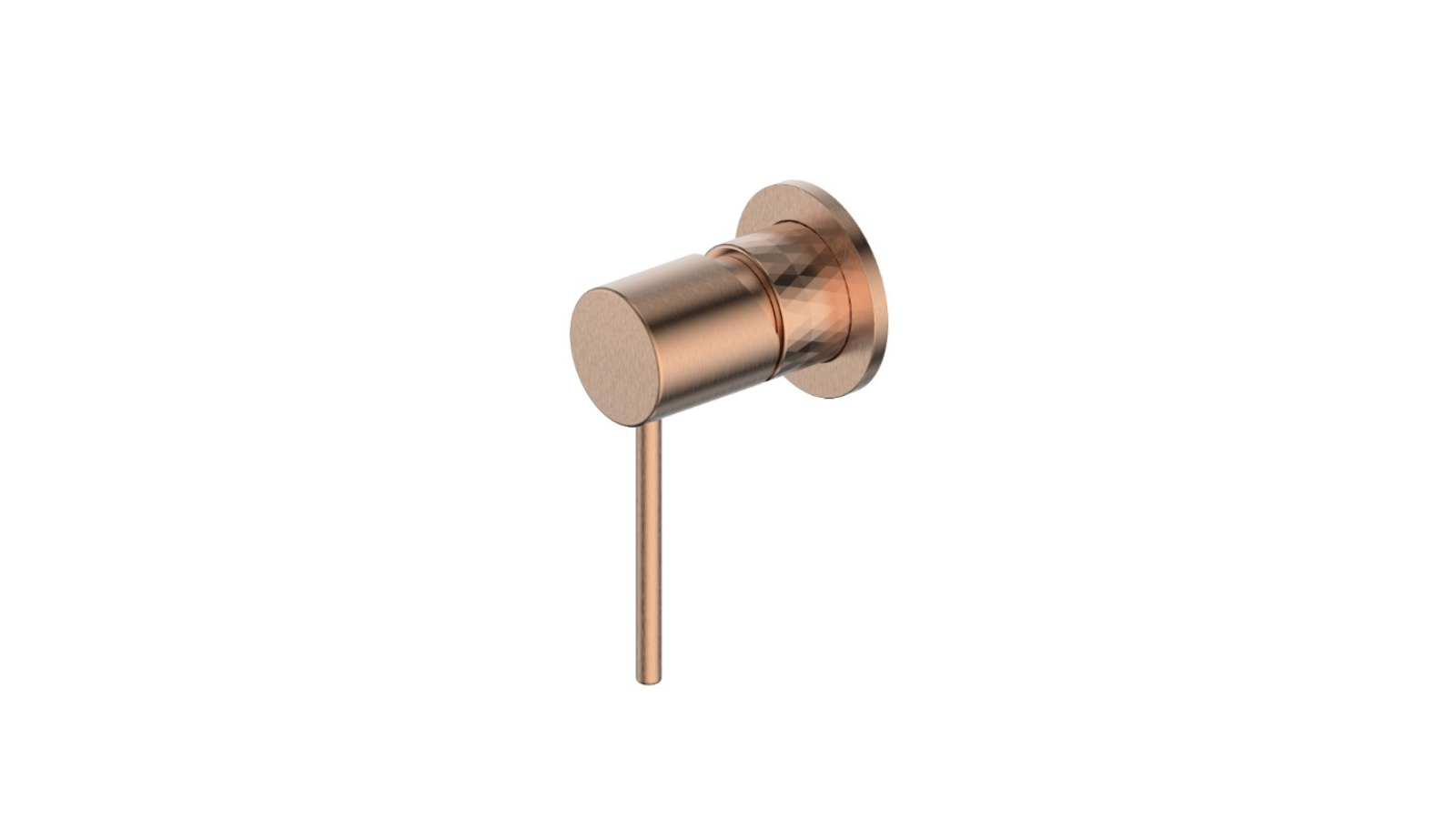 Greens Tesora Lead Free Shower Mixer - Brushed Copper