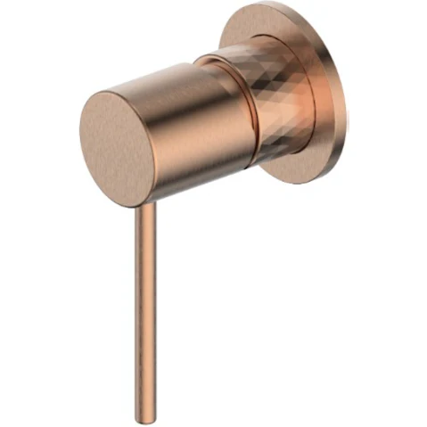 Greens Tesora Lead Free Shower Mixer - Brushed Copper