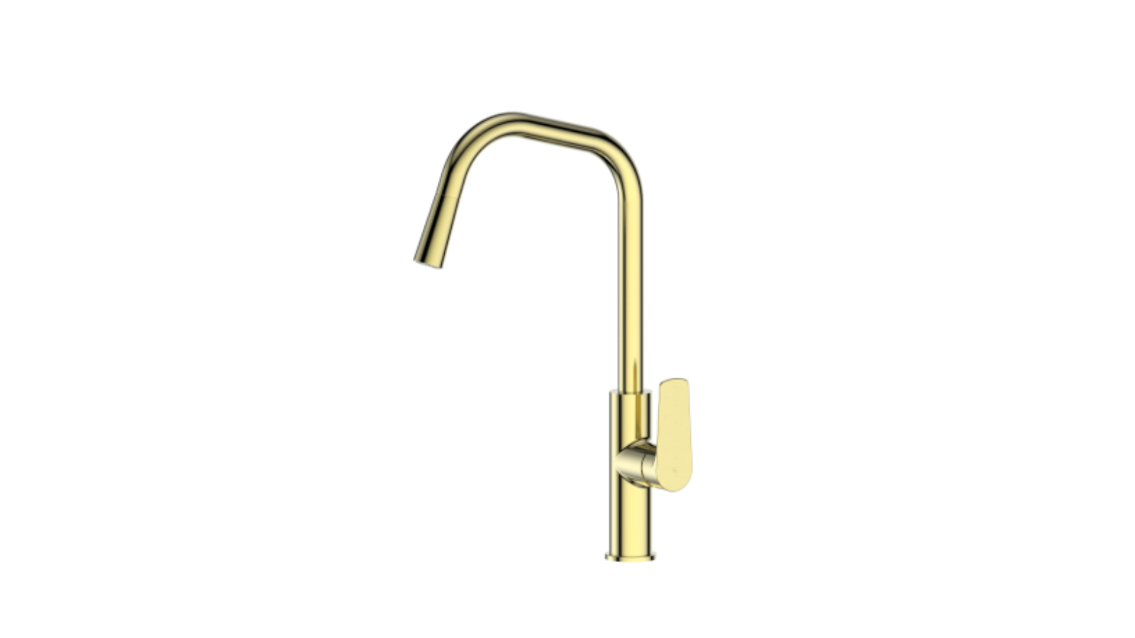 Greens Novi Pull Down Sink Mixer - Brushed Brass