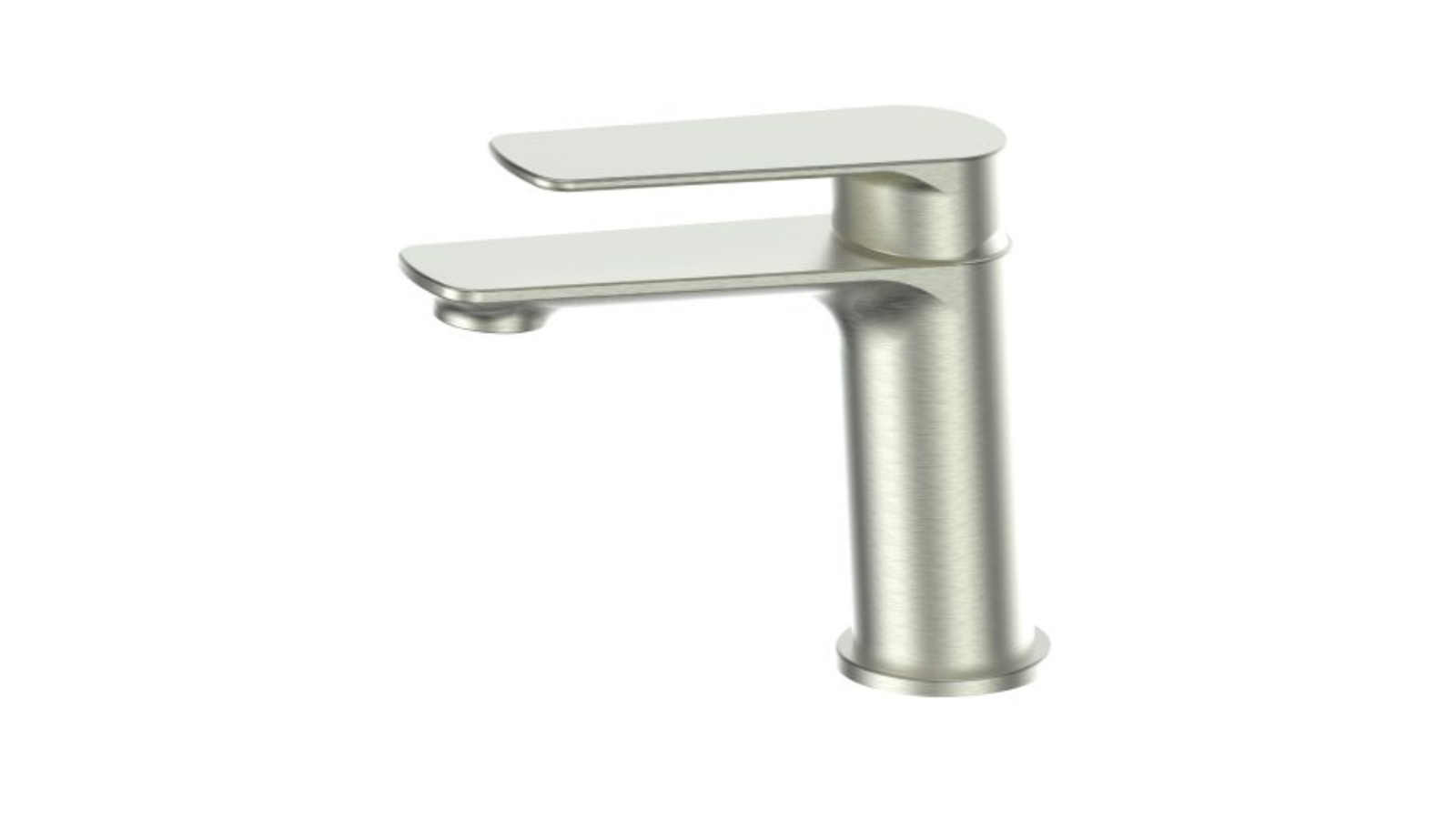 Greens Novi Basin Mixer - Brushed Nickel
