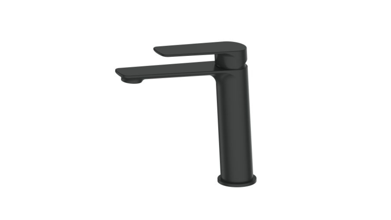 Greens Novi Mid Basin Mixer - Matte Black