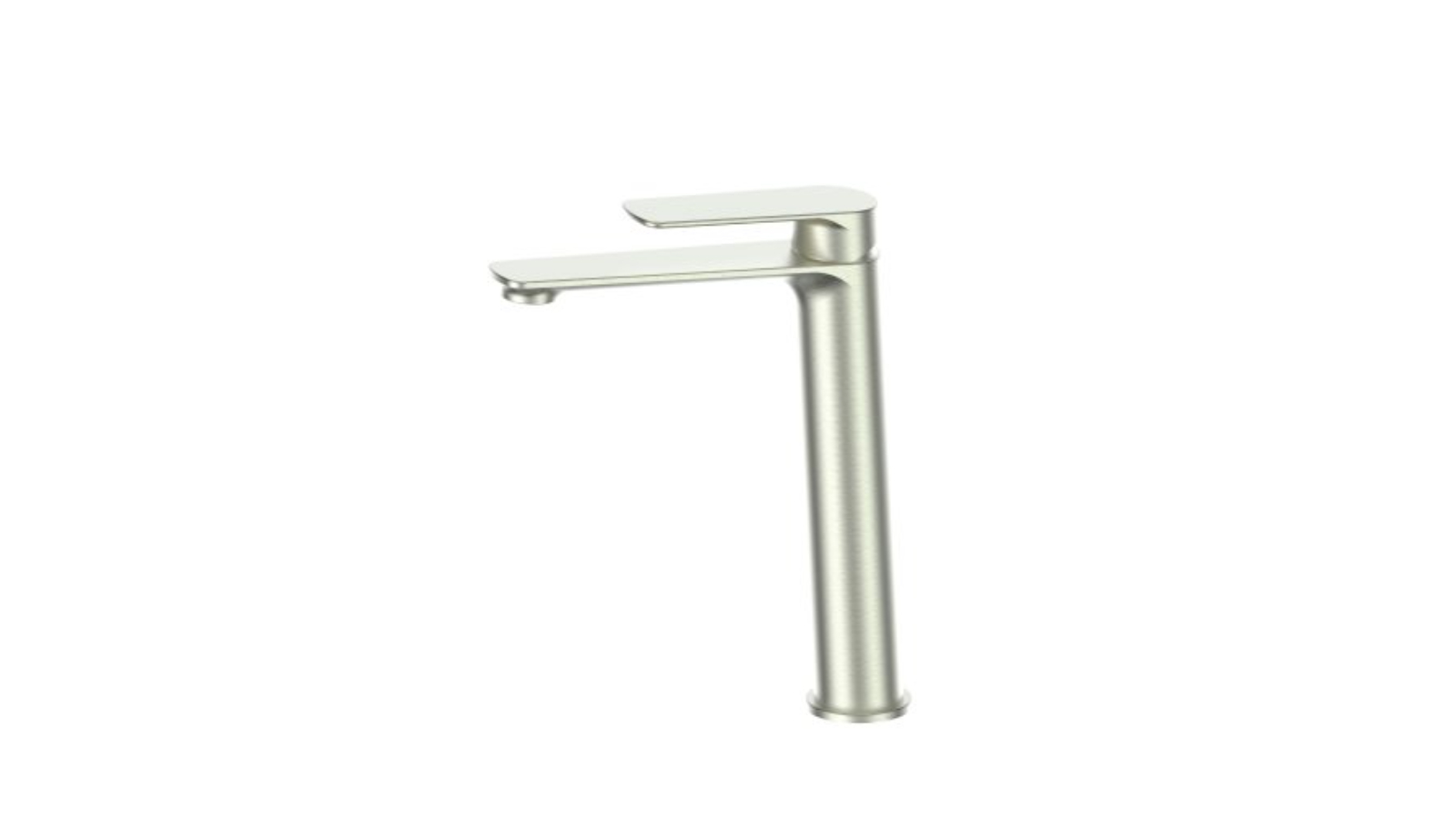 Greens Novi Tall Basin Mixer - Brushed Nickel