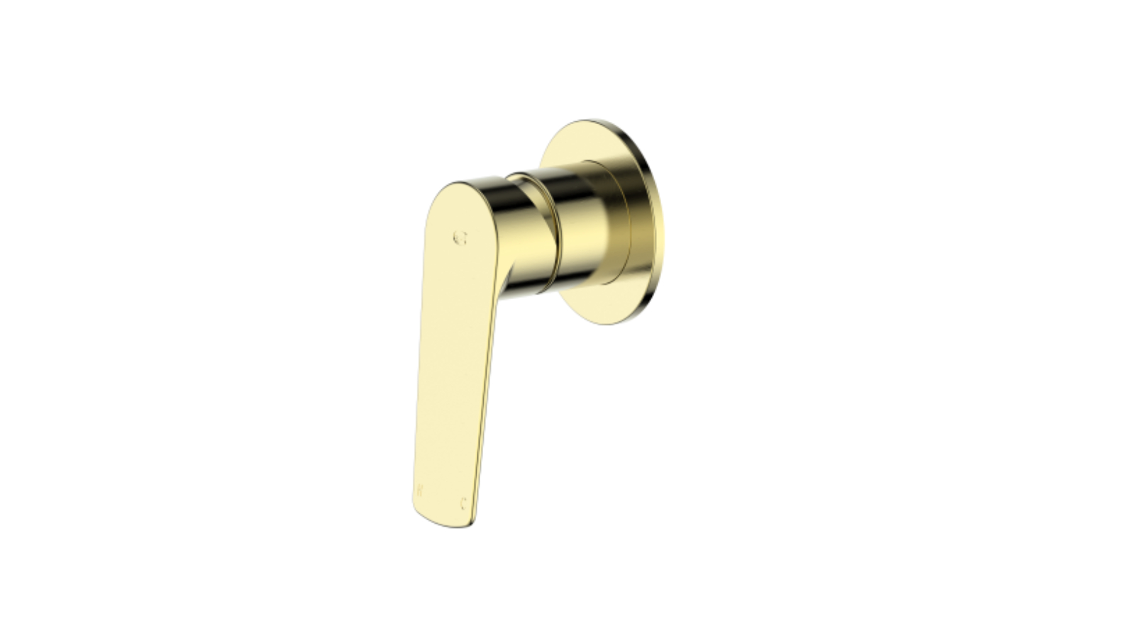 Greens Novi Shower Mixer - Brushed Brass