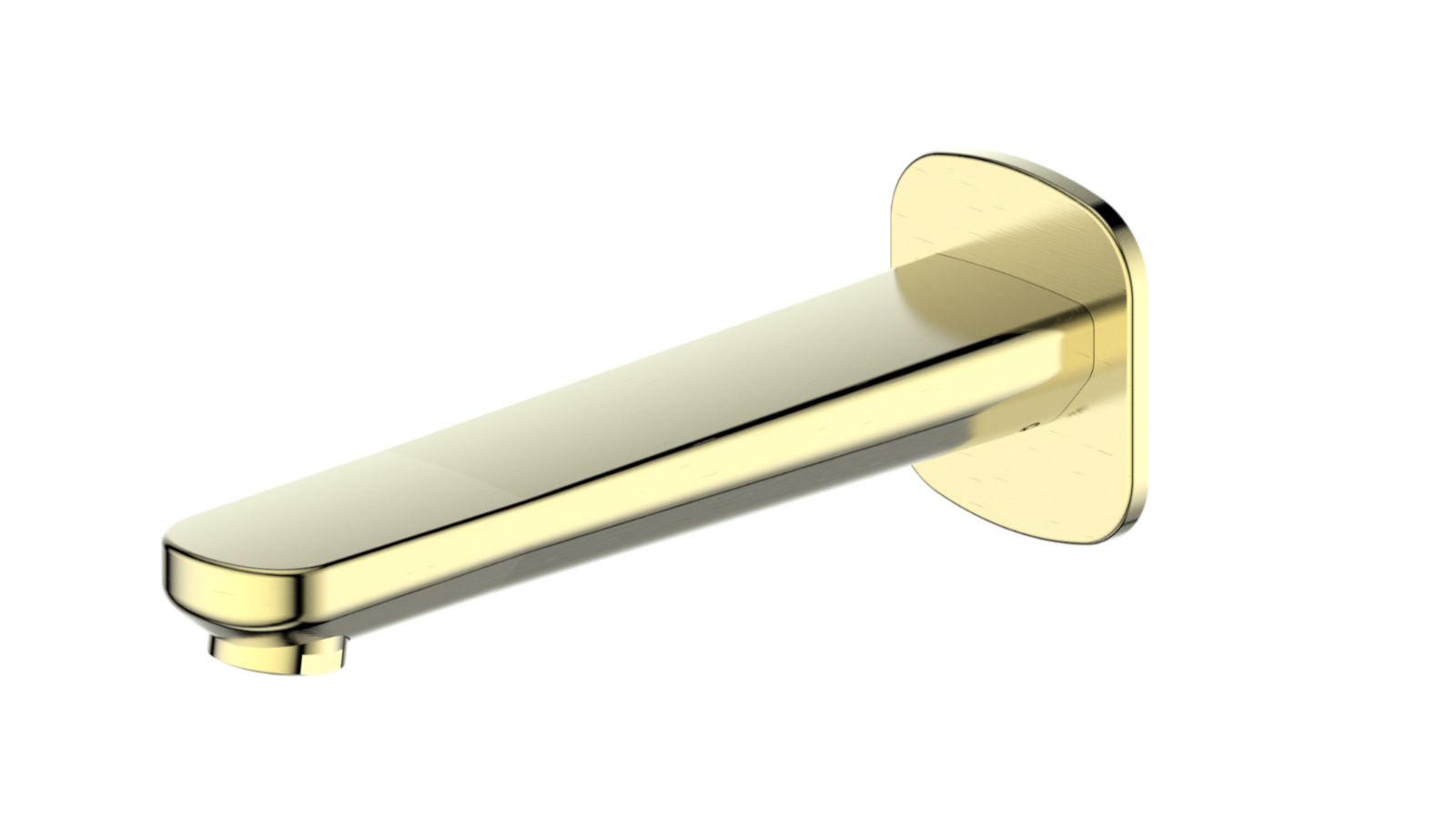 Greens Davena Bath Spout - Brushed Brass