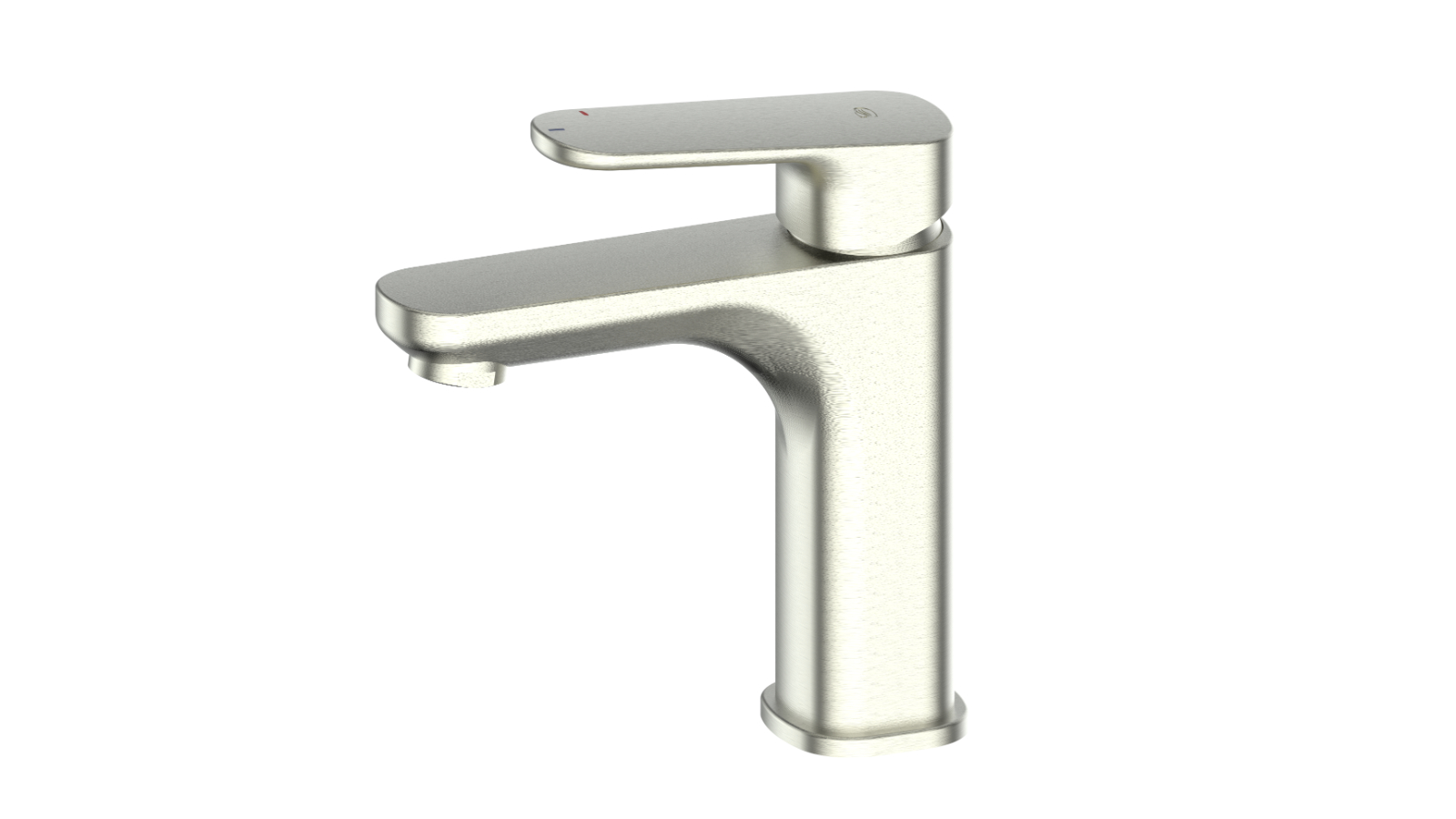 Greens Davena Basin Mixer - Brushed Nickel