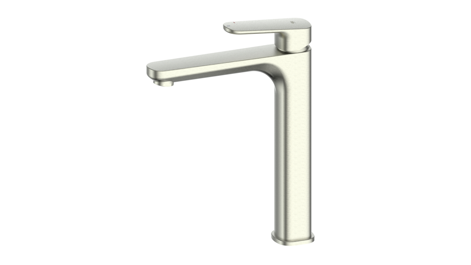 Greens Davena Tower Basin Mixer - Brushed Nickel