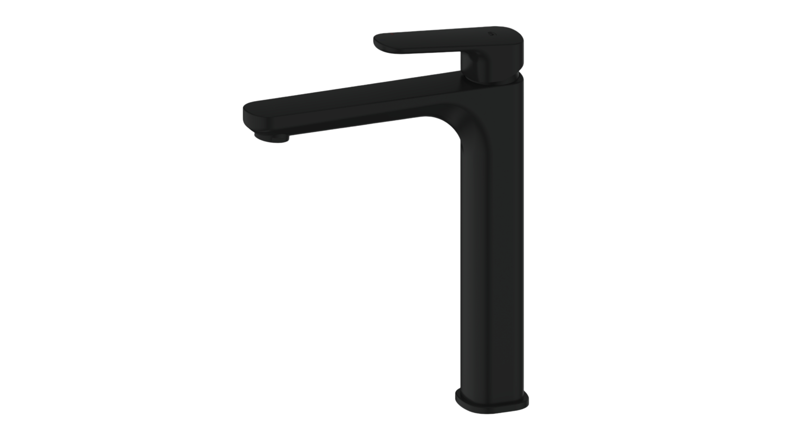 Greens Davena Tower Basin Mixer - Matte Black