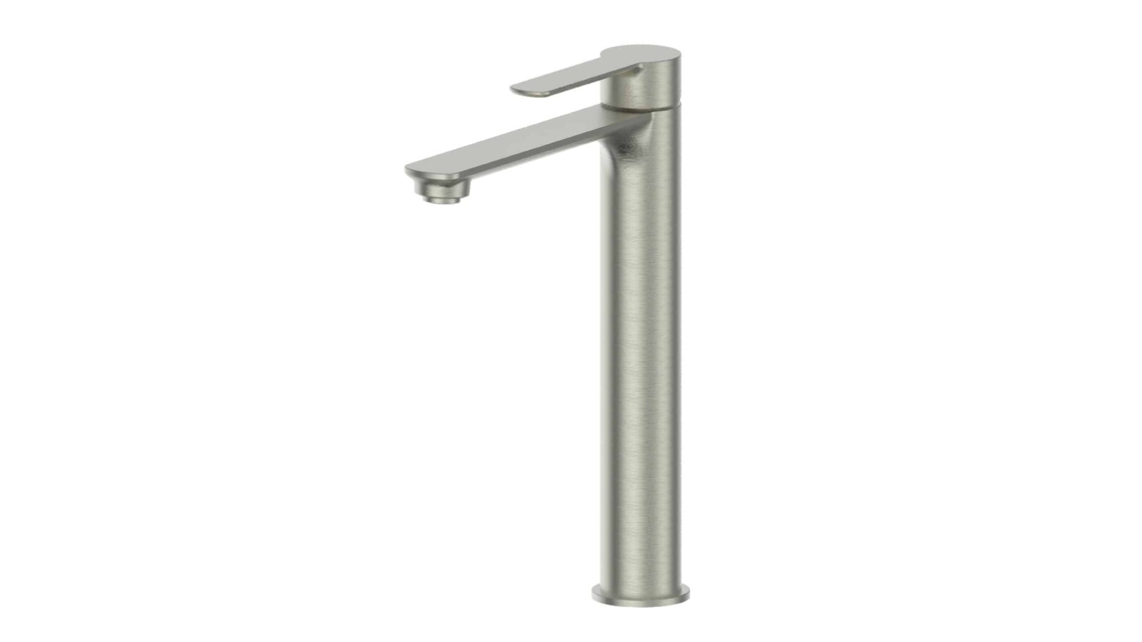 Greens Astro II Lead Free Tower Basin Mixer - Brushed Nickel