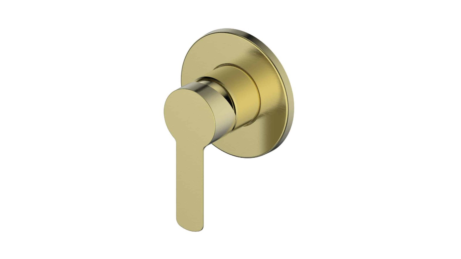 Greens Astro II Lead Free Shower Mixer - Brushed Brass