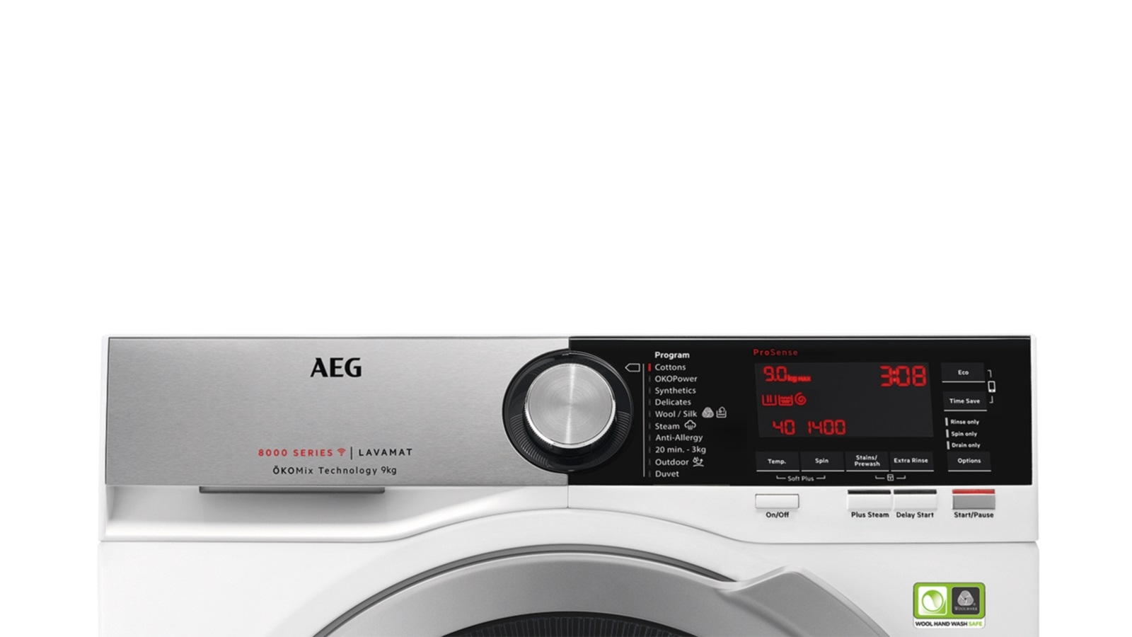 AEG 9kg Front Load Washing Machine with OKOMix Technology Harvey Norman