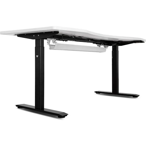 Lifespan Fitness 150cm Automatic Standing ErgoDesk with Cable Management Tray - White