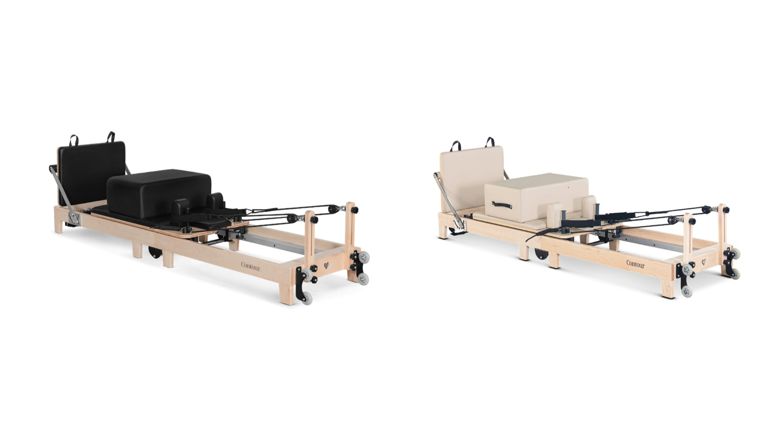 Lifespan Fitness Contour 2 Folding Wood Pilate Reformer Set