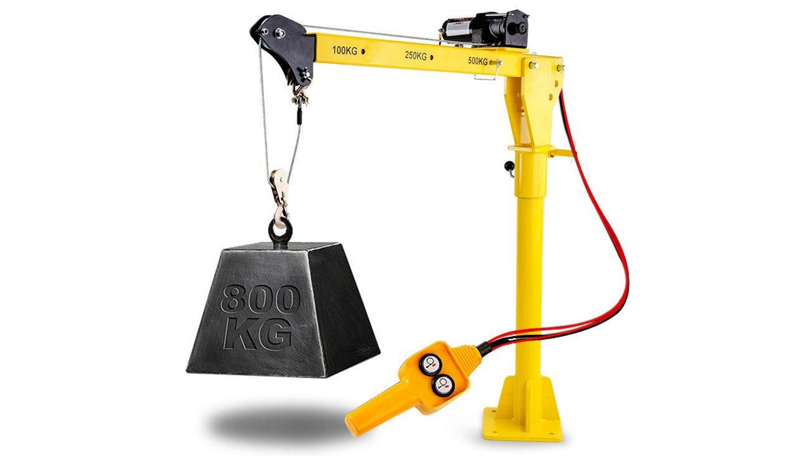 T-REX 12V 800kg Swivel Ute Truck Crane