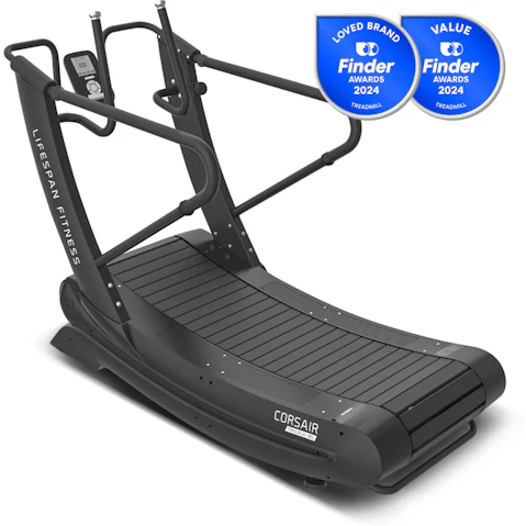Lifespan Fitness Corsair FreeRun 105 Curved Treadmill