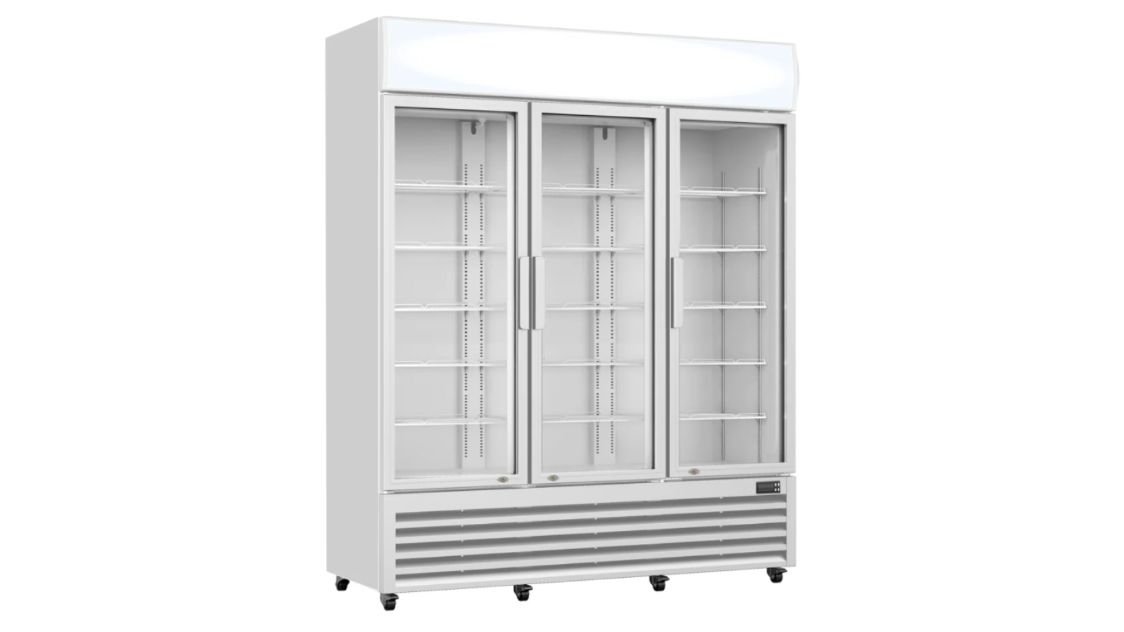 Thermaster LG-1203P Commercial 3 Glass Door Colourbond Upright Drink Fridge