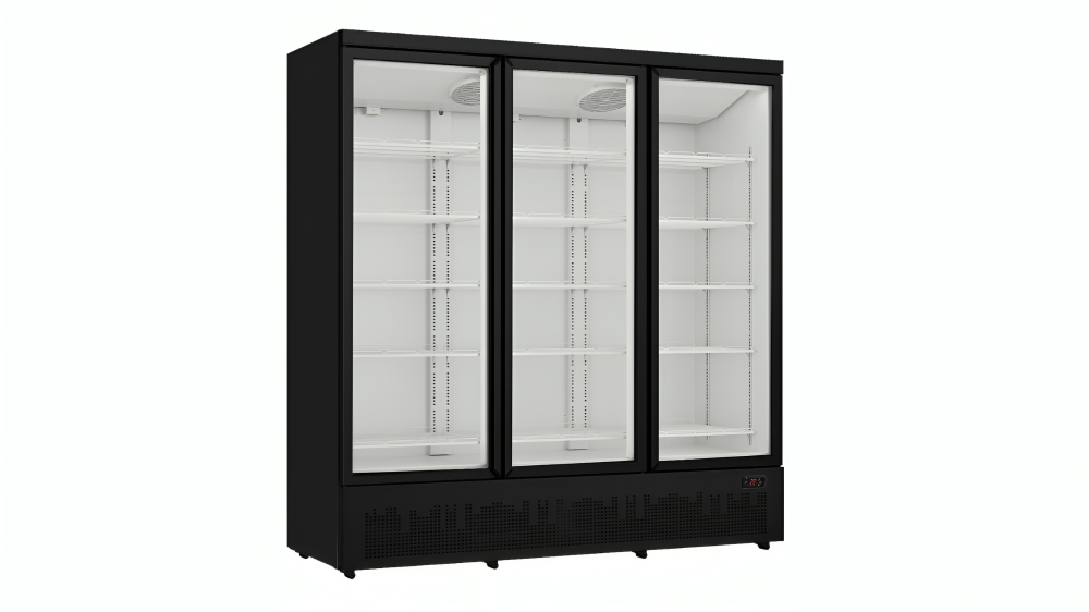 Thermaster LG-1500BGBM Commercial Triple Door Supermarket Fridge