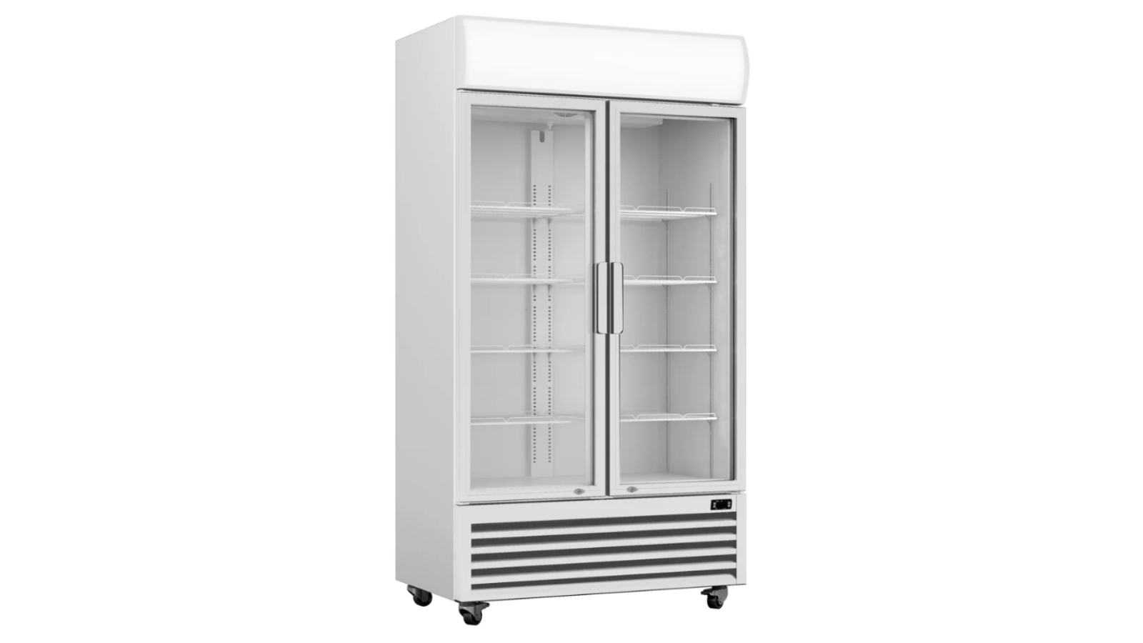 Thermaster LG-580P Commercial Double Glass Door Colourbond Upright Drink Fridge