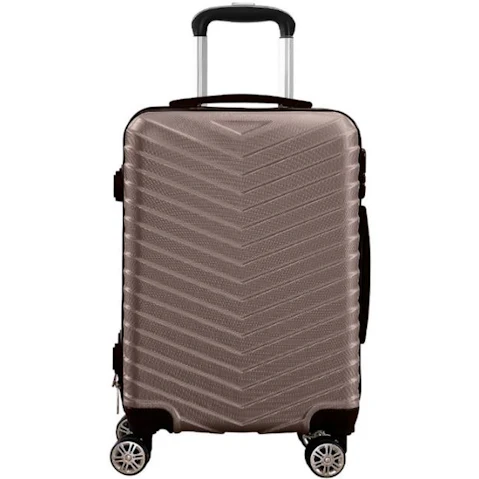 Slimbridge 20inch ABS Carry-On Luggage - Coffee