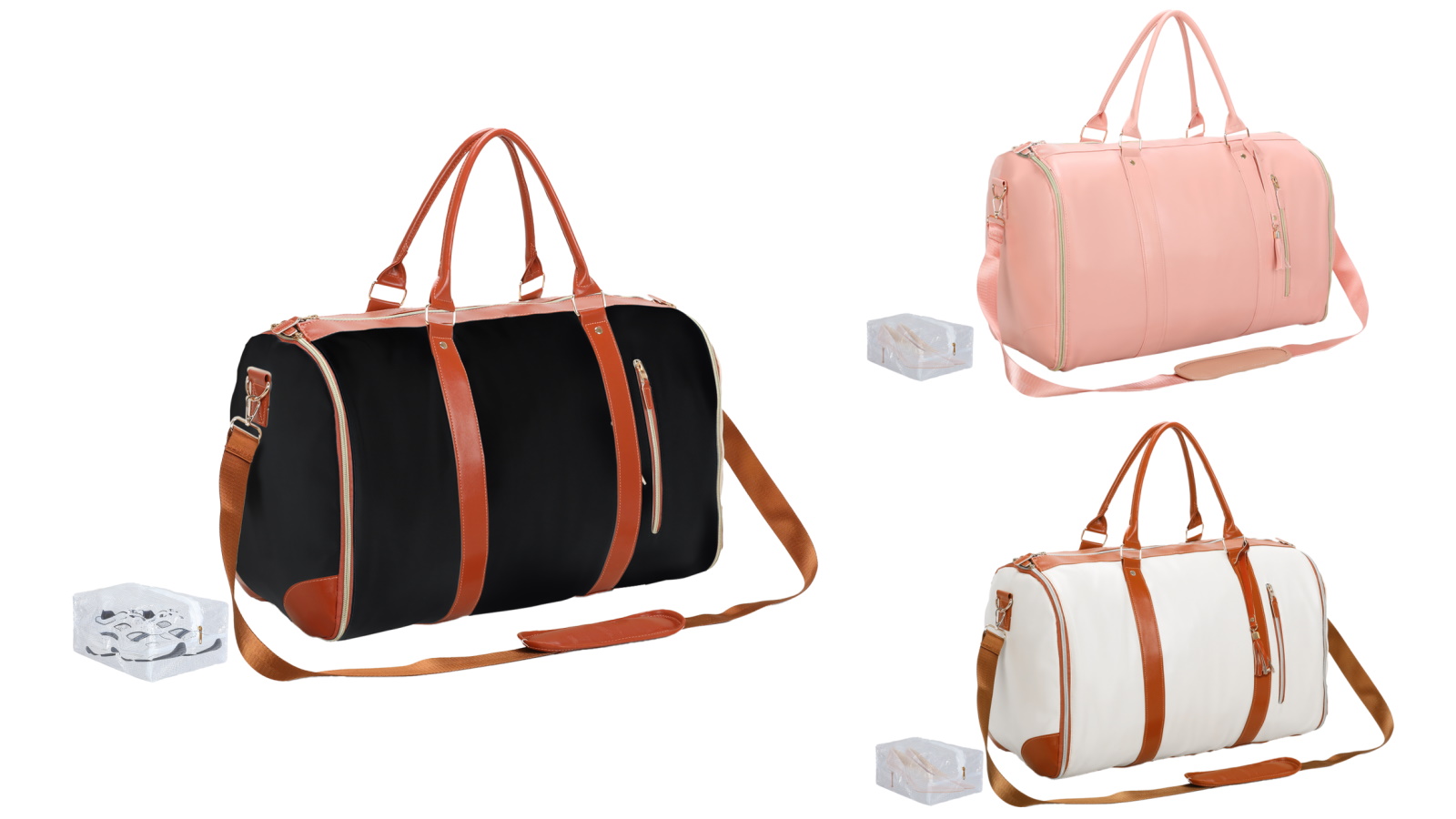 Slimbridge 55L Convertible PU Travel Garment Bag